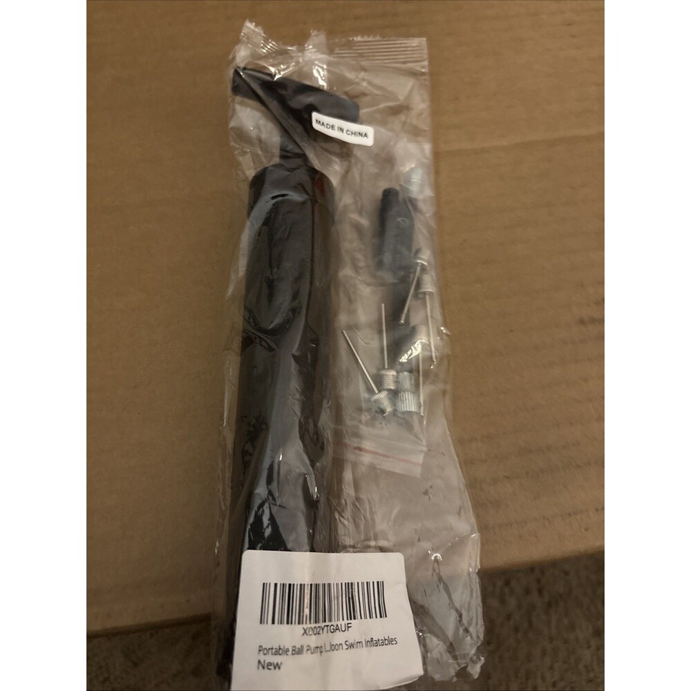 Air Pump for Inflatables Basketball Inflator Football.